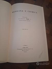 Medicina e chimica, anno 1934