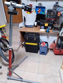 Cavalletto manutenzione bici