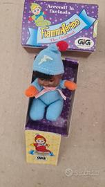 Fiammiferino vintage viso nero