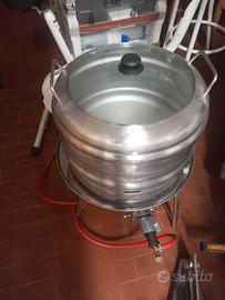 pentola in inox 35litri.