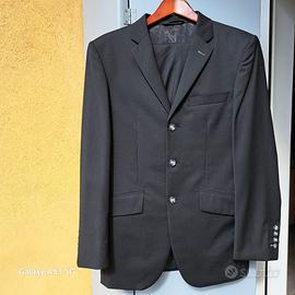 VESTITO COMPLETO NERO - SARTORIALE - PARI A NUOVO