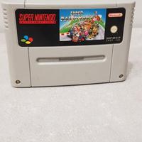 Super Mario kart videogioco snes super nintendo