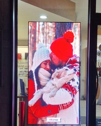 Led Wall Display Misura 100x200x20= 2 mq