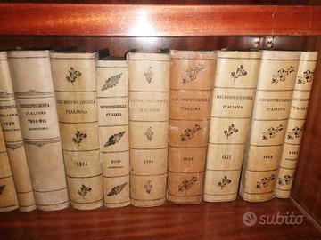 Libri Giurisprudenza italiana antichi