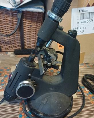 Microscopio vintage 