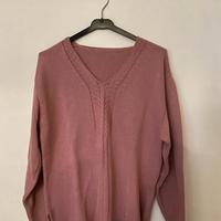 Maglione misto lana merinos