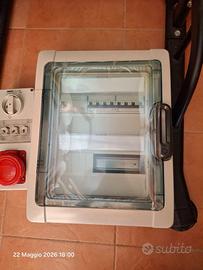QUADRO ELETTRICO INDUSTRIALE + PRESA GEWISS 380V
