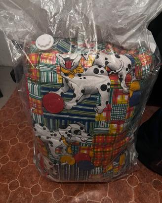 Piumino imbottito fantasia dalmata