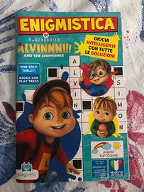 Libro enigmistica Alvin & the chipmunks