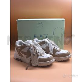 SCARPE DONNA BIANCHE MARRONI OFF WHITE