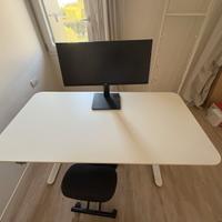 Scrivania Ikea BEKANT Motorizzata 160x80 cm