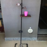 Lampada con tubi idraulici