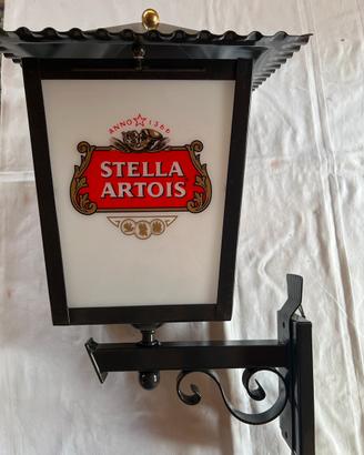 Insegna Luminosa Lanterna STELLA ARTOIS Nuova,