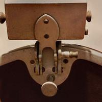 Sedia da barbiere liberty decò