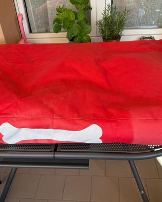 Cuscino per cane Fatboy originale grande rosso