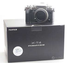 FOTOCAMERA DIGITALE MIRRORLESS FUJI X-T4. CORPO.