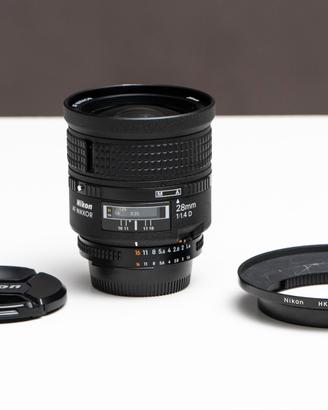 NIKON NIKKOR AF 28mm f/1.4 D