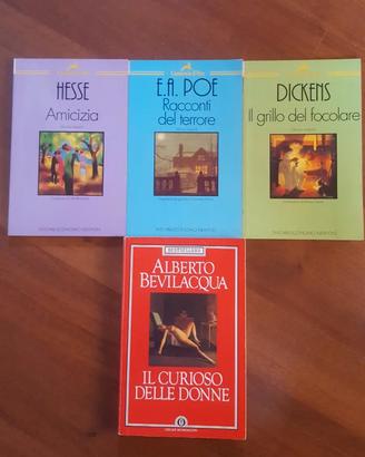 4 libri serie CAMOSCIO D'ORO e BESTSELLERS