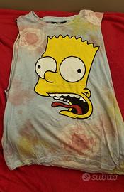 Canotta Vintage Burt Simpson tg M