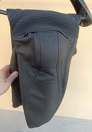 pantaloni in pelle da moto Dainese Tg.58