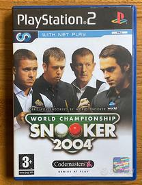 SNOOKER WORLD CHAMP. gioco PS2