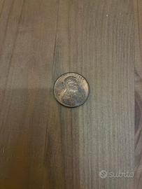 Moneta 1 cent USA lincoln commemorativa 1983