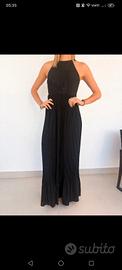 Abito  lungo nero elegante 