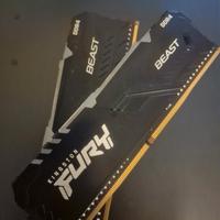 RAM DDR4 8GBx2 Kingstone