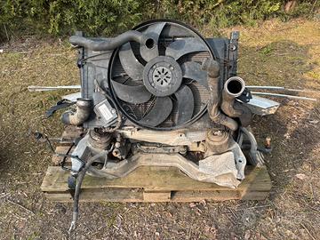 Pacco radiatori anteriori Mercedes