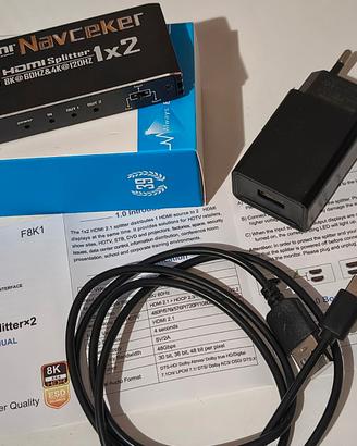Splitter HDMI 8k Navceker