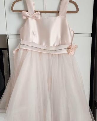 MARIELLA BURANI VESTITO ABITO  CERIMONIA COMUNIONE