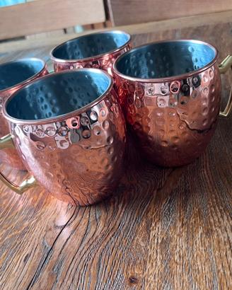 Set di tazze Moscow Mule