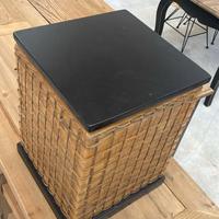 Stock n.10 Lampade vetroresina e rattan fine serie