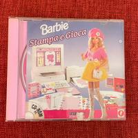 Barbie stampa e gioca cd rom anno 1996