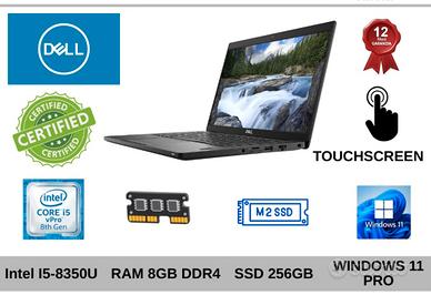 Dell Latitude 7390 Touch i5-8350U Ram 8GB SSD 256G