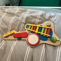 Chitarra giocattolo legno