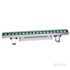 Barre led wash IP65 18X12W RGBWA+UV 6IN1 DMX