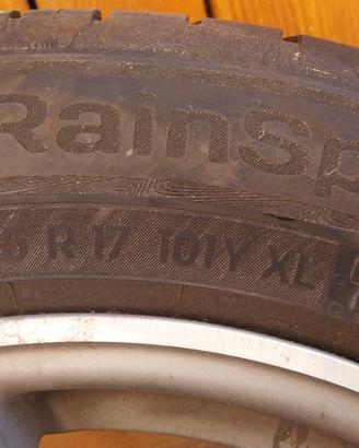  4 cerchi lega  con gomme nuove !!! 600€