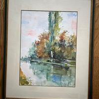 Quadro GB Tiozzo, Alberi sul Brenta, 30x40