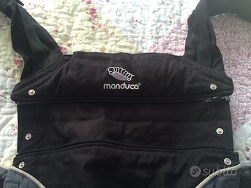 Marsupio Manduca nero da 0 a 3 anni