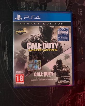 Legacy edition CALL DUTY INFINITE WARFARE ps4