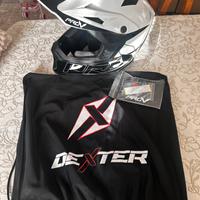 Casco da motocross Dexter taglia M 57-58