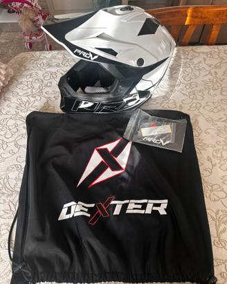 Casco da motocross Dexter taglia M 57-58
