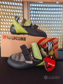 Scarpe Arrampicata WildClimb BAT Verde NUOVE