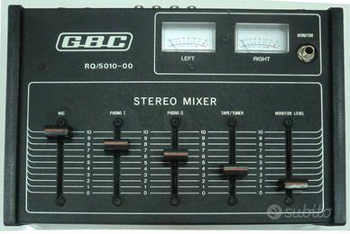 102 MIXER STEREO “GBC” RQ/5010