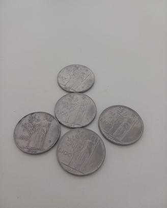 100 lire anni 60 anni diversi 