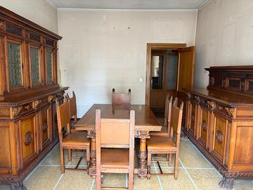 Camera da pranzo completa