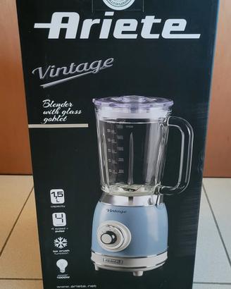 Ariete Vintage - Frullatore con tazza in vetro
