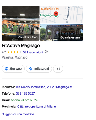 Palestra FIT ACTIVE