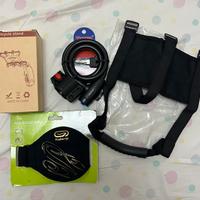 Kit bici monopattino catena porta cellulare MP3